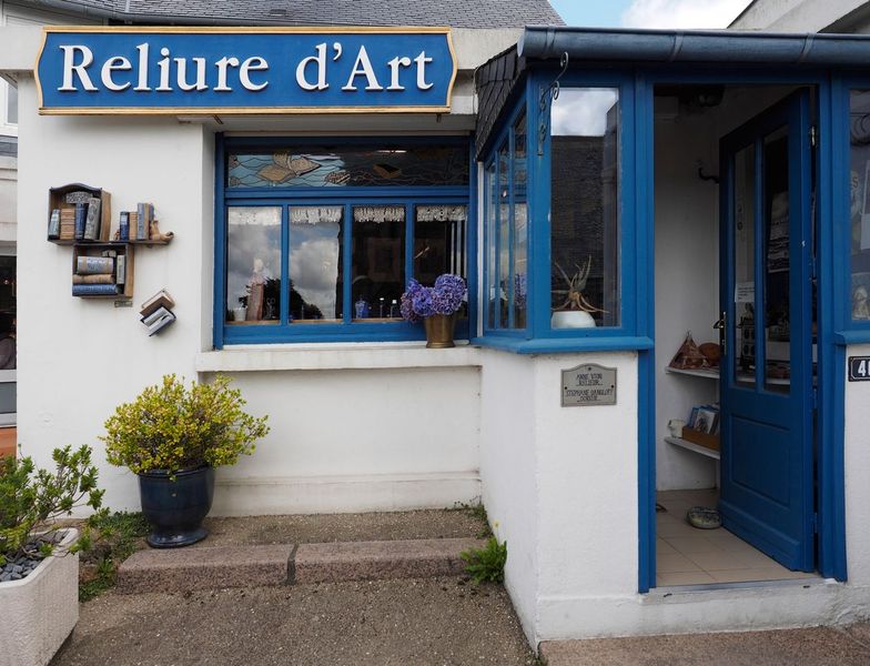 La devanture - La Clarté. Perros-Guirec