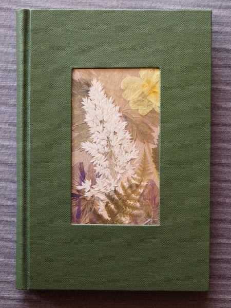 Gaston Bonnier, La petite flore. - Bradel toile Buckram et composition de végétaux séchés.